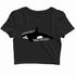 4 TV Series Seinfeld NEWMAN MAIL INFORMATION Custom Printed Graphic Design Crop Top T-Shirt for Women